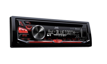 Miglior prezzo AUTORADIO JVC CD/MP3/USB/BLUETOOTH KD-R771BT RED (KDR771BT)
